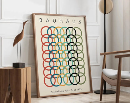 Modernist Bauhaus Geometric Canvas Art Prints