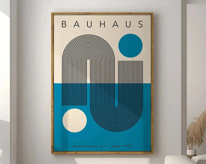 Modernist Bauhaus Geometric Canvas Art Prints