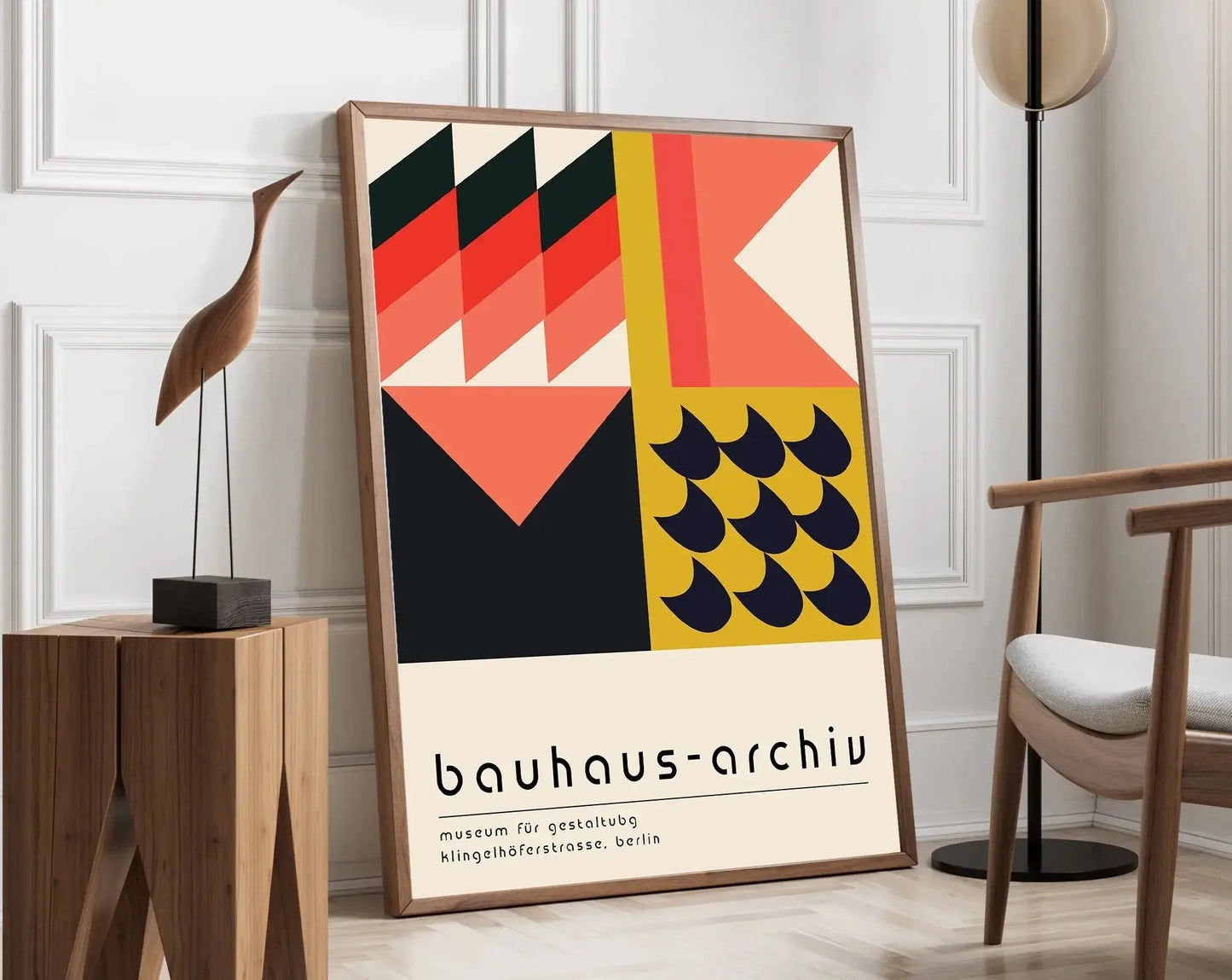 Modernist Bauhaus Geometric Canvas Art Prints