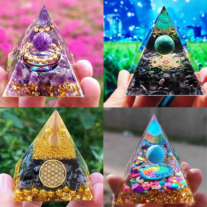Amethyst Orgone Pyramid: Energy & Healing