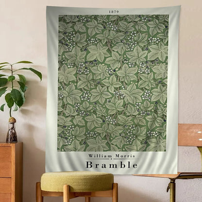 Abstract William Morris Inspired Tapestry