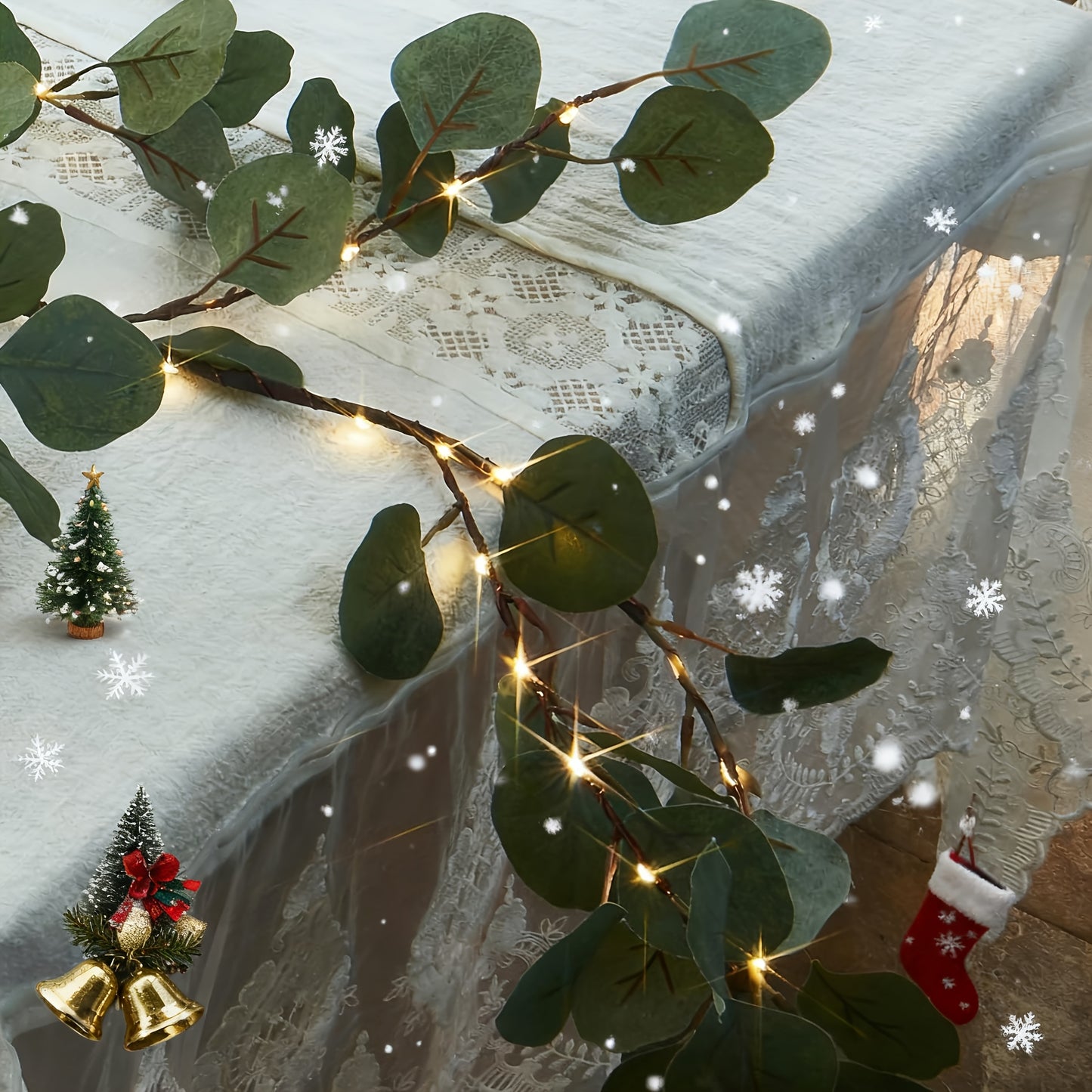 PLB Eucalyptus Ambient Vine (2m long, 20 led)