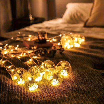 Clarity Sphere String Lights. 3m, 108 lights